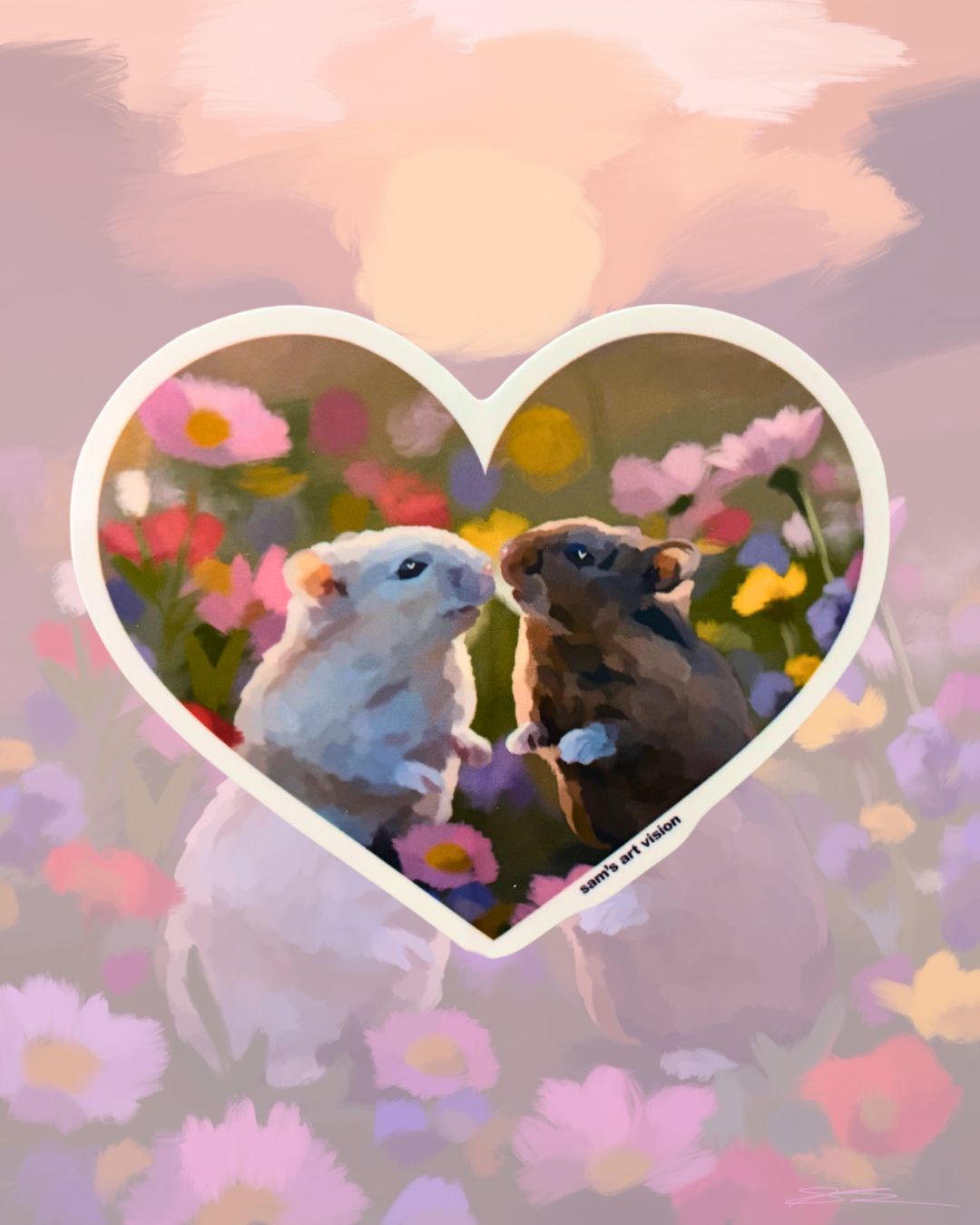 "Best Friends" Sticker