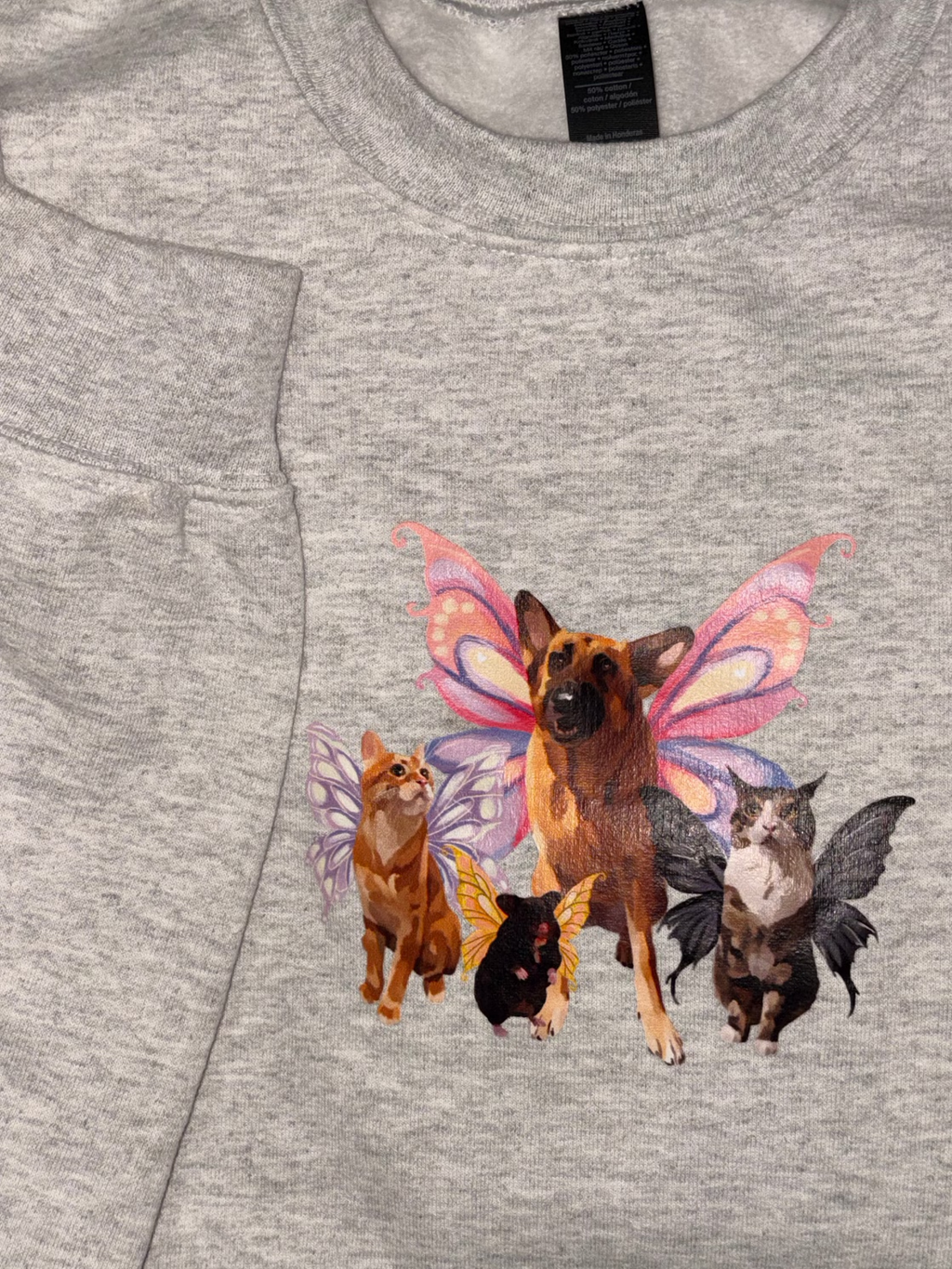 Custom Fairy Pet Crewneck