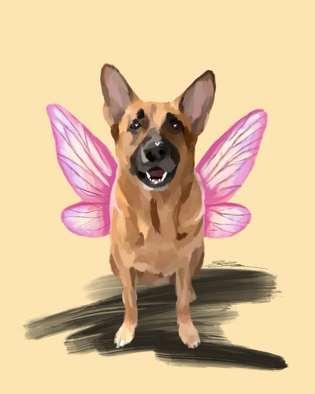 Mini Fairy Pet Portrait