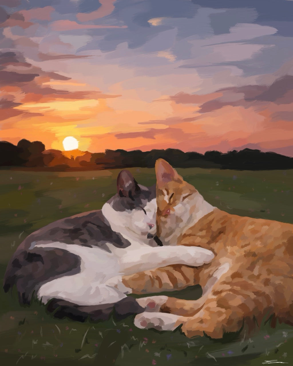 Dreamscape Pet Portrait